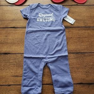 NWT Carters Purple romper